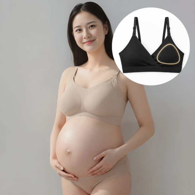 패드고정형 빅사이즈 큰컵 임산부 수유브라 임부속옷