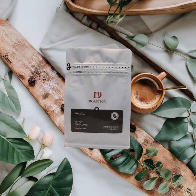로스티카 자메이카 블루 마운틴 No.1 원두 분쇄 커피, 1개, 200g, 모카포트