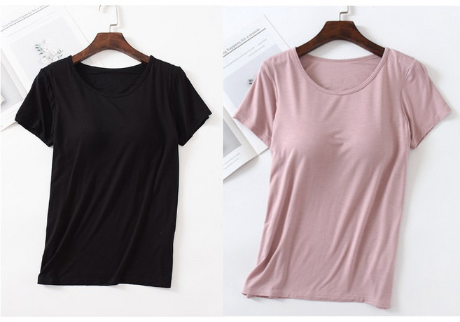 에쉬울프 모달 반팔 노브라티 2P