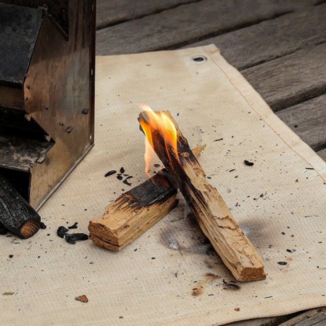 캠핑 방화매트 불멍 방염태트 안전매트, 1개