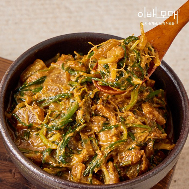 이배모매 한식명장 반찬 냉이 된장찌개 양념 (3회분), 500g, 1개