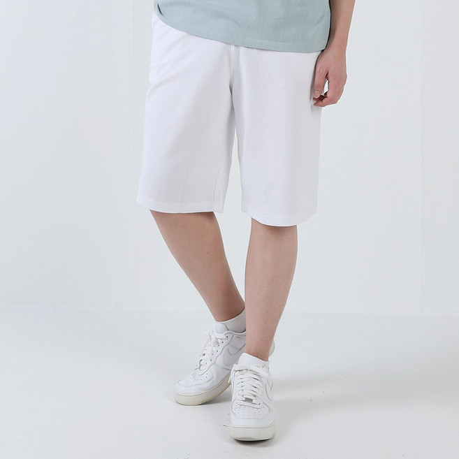 아우라큐 남녀공용 무지 반바지