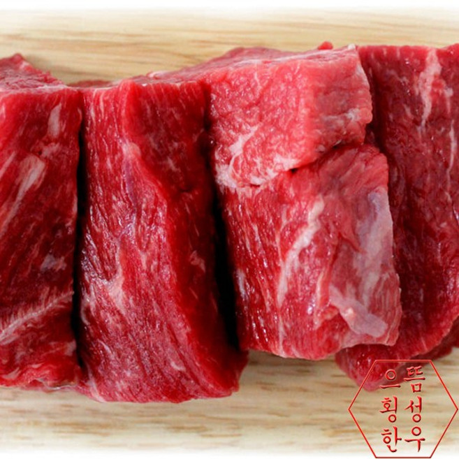 으뜸 횡성 한우 1등급 장조림 300g (냉장 스킨포장), 1개