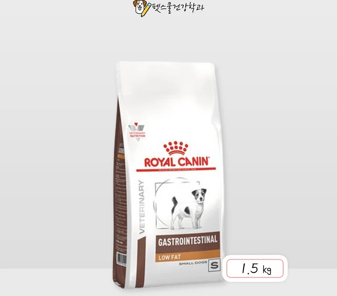 [로얄캐닌] 독 가스트로인테스티널 로우팻 스몰독 1.5kg, 닭, 1개 - 쿠팡