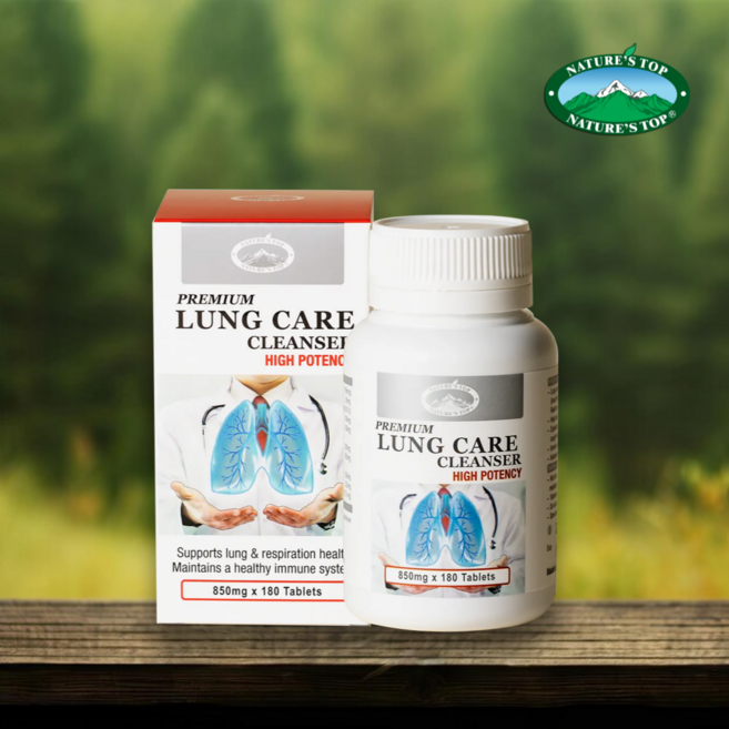 네이쳐스탑 프리미엄 기관지 렁 클렌저 850mg 180정, 1개