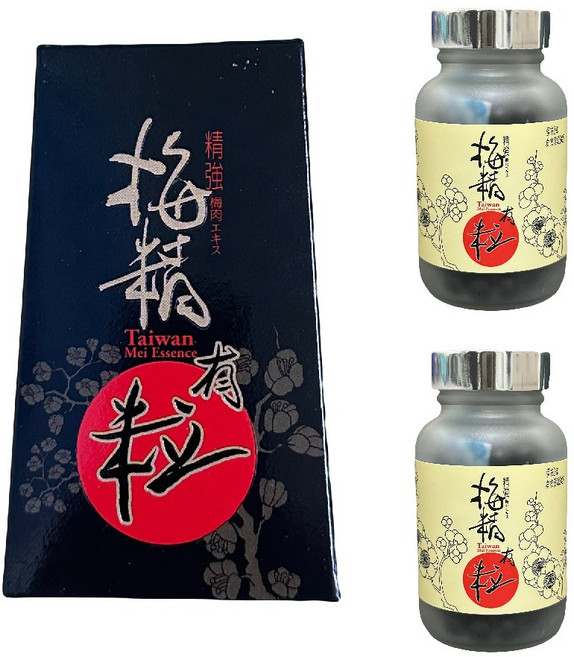 信義鄉農會 梅精有粒｜台灣青梅精華、促進新陳代謝、無添加, 2個, 150顆