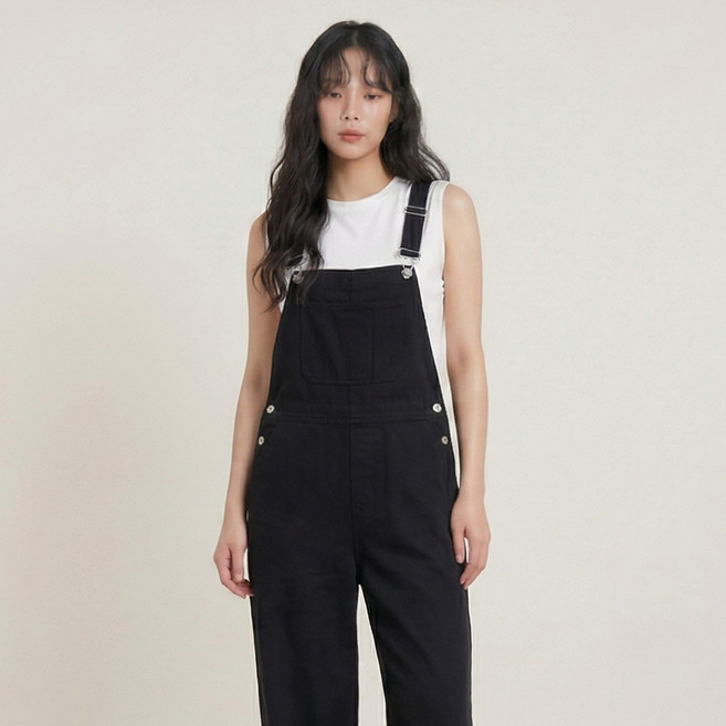 드마엘 여성 피노 멜빵 와이드 팬츠 (1color) + 델로나