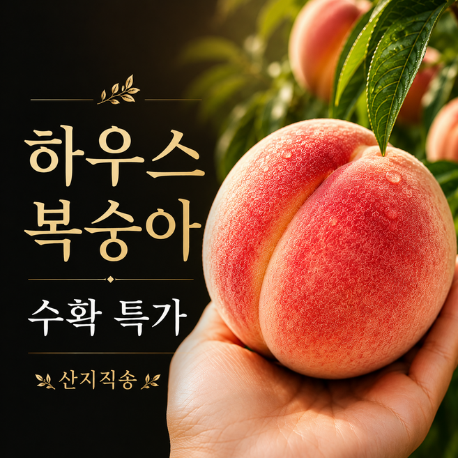 2026 고당도 백도 복숭아 햇복숭아 산지직송, 1박스, 중소과500g