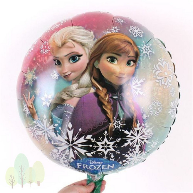 파스텔숲길 풍선장식 45cm 은박풍선 프로즌