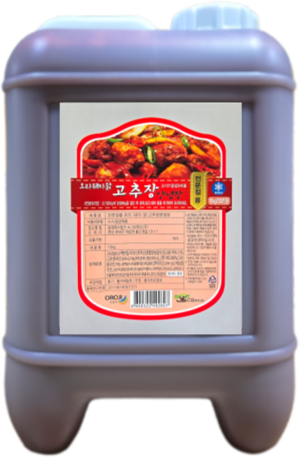 뉴그린 고추장 오리 돼지 닭 주물럭 양념장 10kg 두루치기, 1개