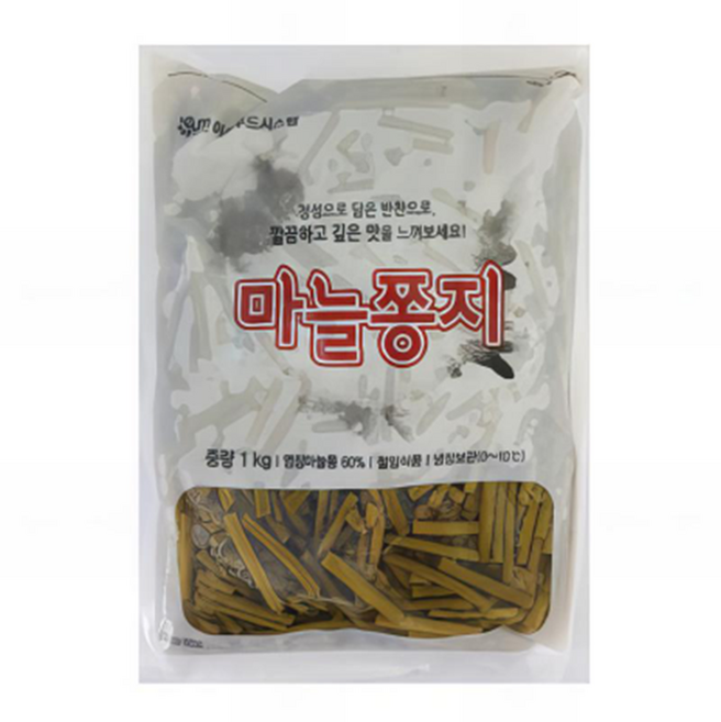 이음 마늘쫑지(중국완제품 염장), 1개, 1kg