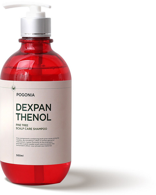 포고니아 덱스판테놀 파인트리 저자극 샴푸 덱스판테놀 20 000ppm 함유, 1개, 500ml