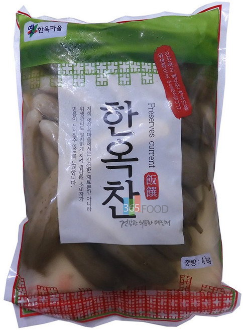 절임 반찬 오이지 4kg, 1개