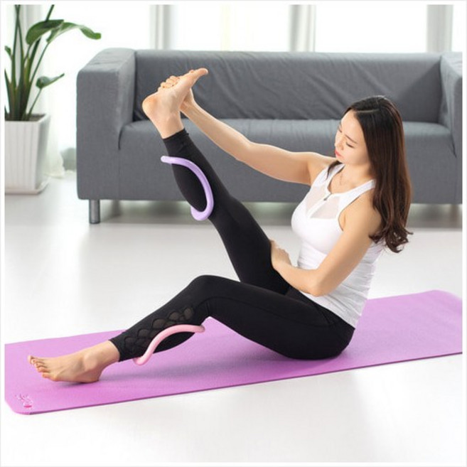 바디아트 대만산 정품 요가링 마사지링 바디링, 라이트퍼플, 1개