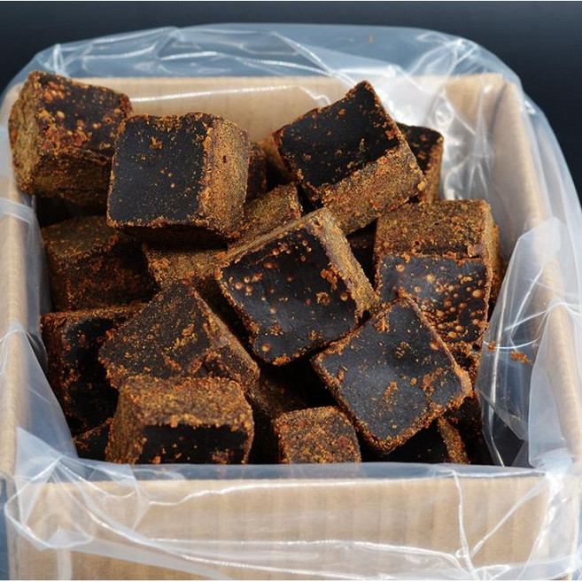 SAMARA 수제 흑당 광시 사탕 수수 오리지널 흑당고 작은 조각 흑설탕 포장은변경될수있음 230223, 1개
