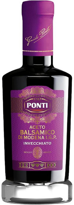 이탈리아 폰티 Ponti Modena Balsamic vinegar 100% 이탈리아산 모데나 발사믹 식초, 6개, 250ml