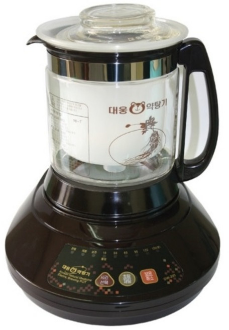 대웅약탕기 DW-290 2.7리터 유리 전기 건강차 한약 약탕기 중탕기 차탕기 티포트, DW- 290, 1개