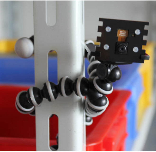 싸이피아 B00 라즈베리파이 카메라 브라켓 스텐드 세트 삼각대, 1개