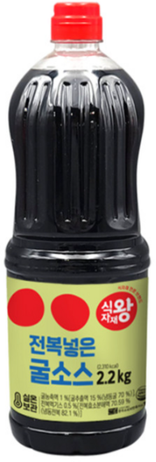 식자재왕 전복 넣은 굴소스, 2.2kg, 40개