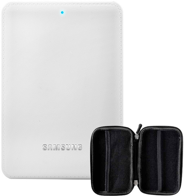 삼성전자 외장하드 J3 + 파우치, 1TB, 화이트