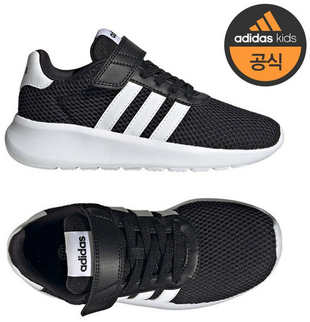 아디다스 170mm 240mm 주니어 매장인기 LITE RACER 운동화 아동화-HQ3763
