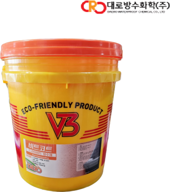 대로 V3 비트코트 드라이비트방수 외벽방수 외벽코팅 18kg, 1개