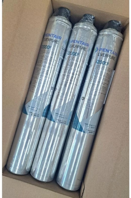 Pentair Everpure I2000 製冰機專用濾心 0.2微米過濾 美國原裝進口 附贈餘氯測試液, 1個, 無保固