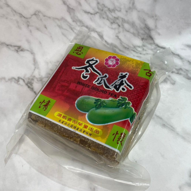 鴻凱食品 古早味冬瓜茶磚, 1個, 冬瓜茶磚400g 超取一單最多12塊, 400g