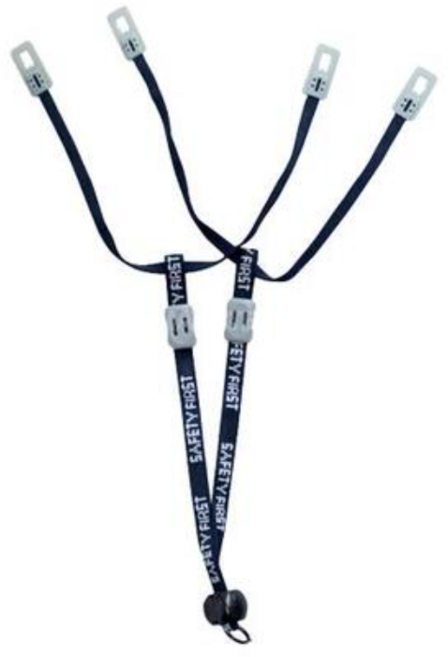 안전모턱끈 염주알타입 패션턱끈 네이비 기본턱끈 교체용, 10개, 네이비색상