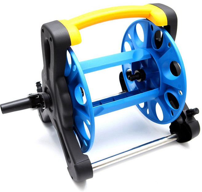 좋은리빙 호스릴 물호스 수납 거치대 호스걸이 정리대 보관릴, 1개, 상세페이지 참조