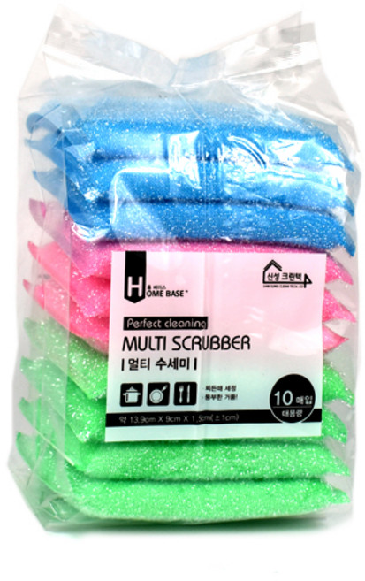 신성크린텍 멀티수세미, 10개입, 1개