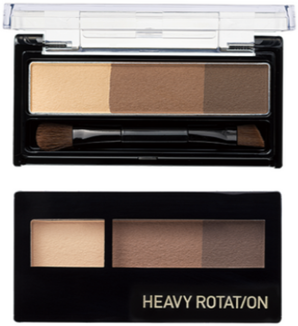 키스미 헤비로테이션 내추럴 파우더 아이브로우 2.3g, 01 BR 내추럴브라운, 10개