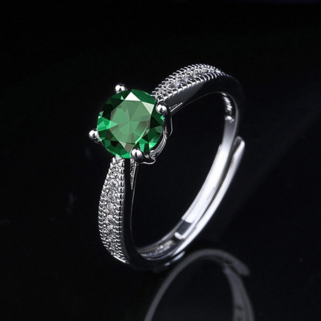 투니스 심플 큐빅 반지