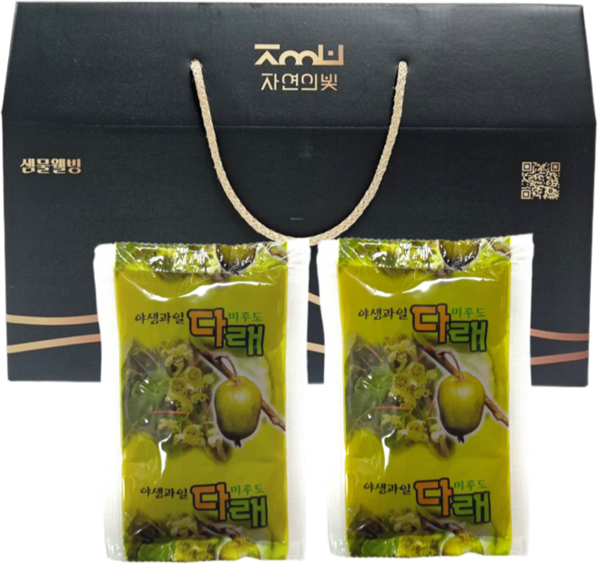 키위즙100ml 다래즙 저온달임 액상 진공포장 60팩, 60개, 100ml