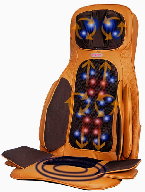 로보틱케어 전신안마기 두드림기능 안마의자 에어릴렉스 의자안마기 최고급형, 브라운시트, RBT-9000 안마기만 구입