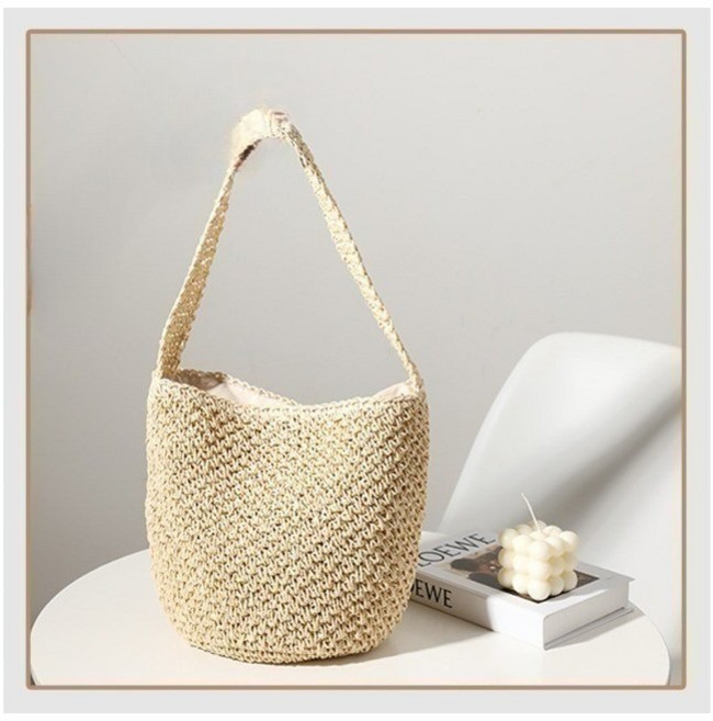 써니몰 여성 초경량 라탄 밀집 숄더백 가방