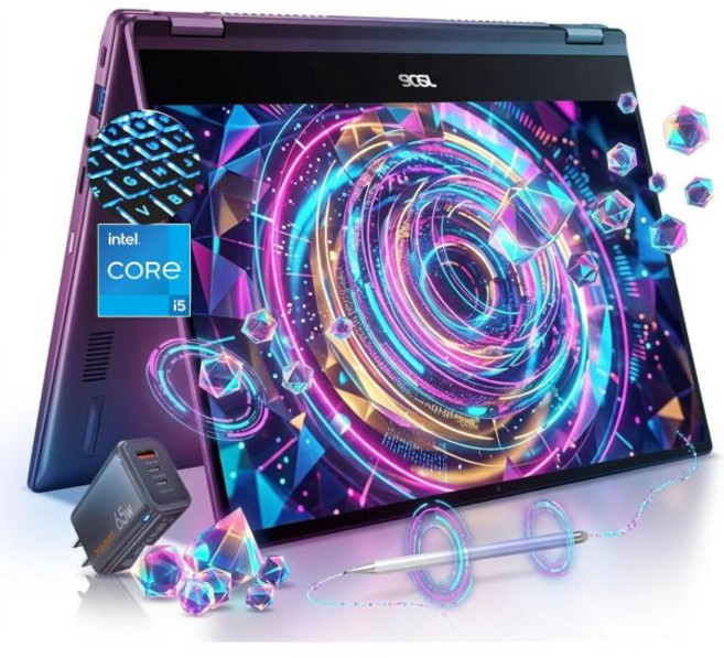 Acer 2024 크롬북 플러스 514 터치스크린 노트북 인텔 8코어 i3-N305 8GB LPDDR5 512GB SSD 14인치 FHD IPS 터치 디스플레이 Wi-Fi 6E, Intel Core i5 13th Gen