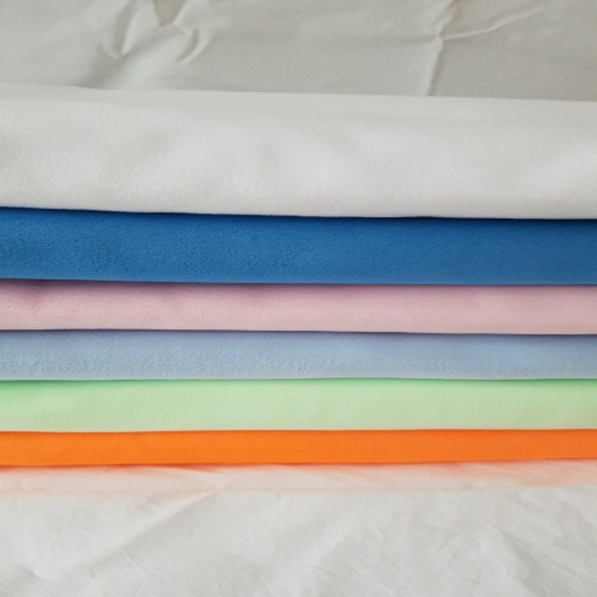 양면스웨이드원단 스포츠타월원단 마사지덮게 안경닦이원단 가구닦이 침구커버 크리너원단 재단됩니다, 하늘, 1개