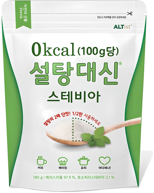 설탕대신 스테비아, 180g, 1개