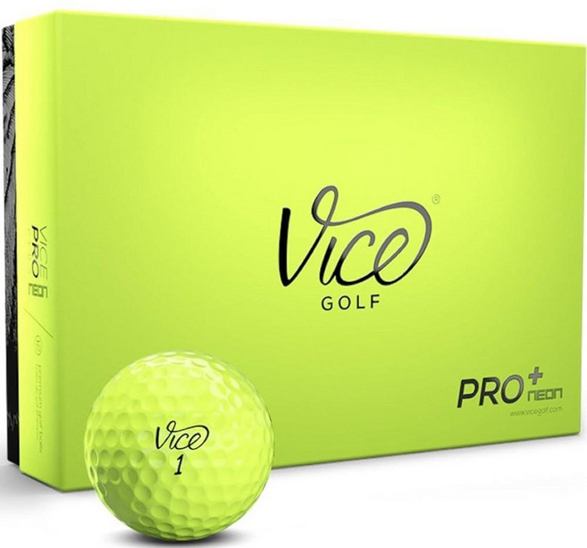 Vice Pro 플러스 골프 공, 라임