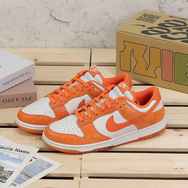 나이키 우먼스 덩크 로우 토탈 오렌지 국내매장 제품