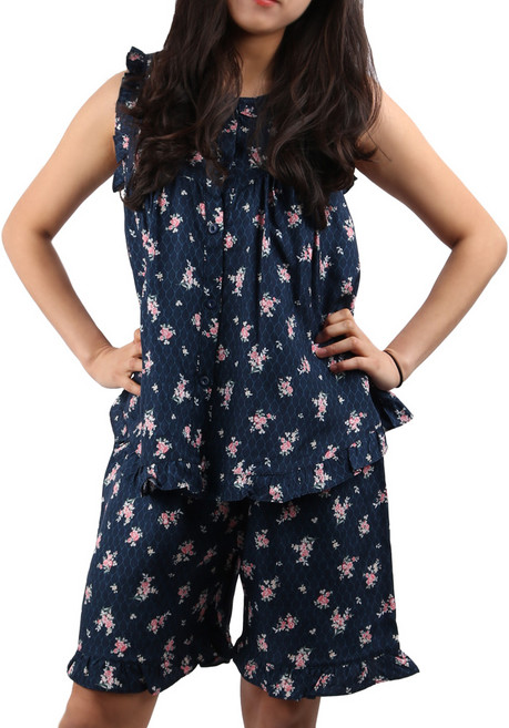 [또온나] 풍기 인견 여성 세트 편하고 시원한 100% 민소매 실내복