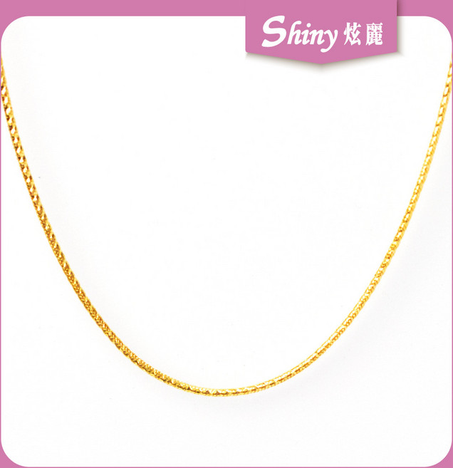 【炫麗】9999純金 黃金項鍊 5G黃金蛇骨項鍊 1.25錢 女生項鍊 蛇鍊 送禮