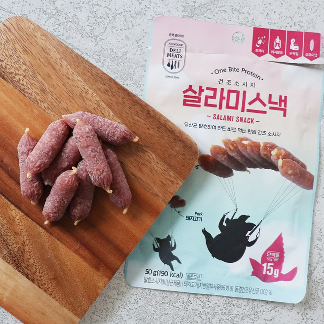 살라미 스낵 50g, 1개