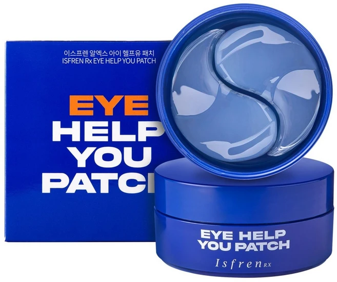 이스프렌 아이헬프유 아이패치 다크서클 팔자주름 눈밑꺼짐 주름 붓기, 60개입, 1개 - 쿠팡