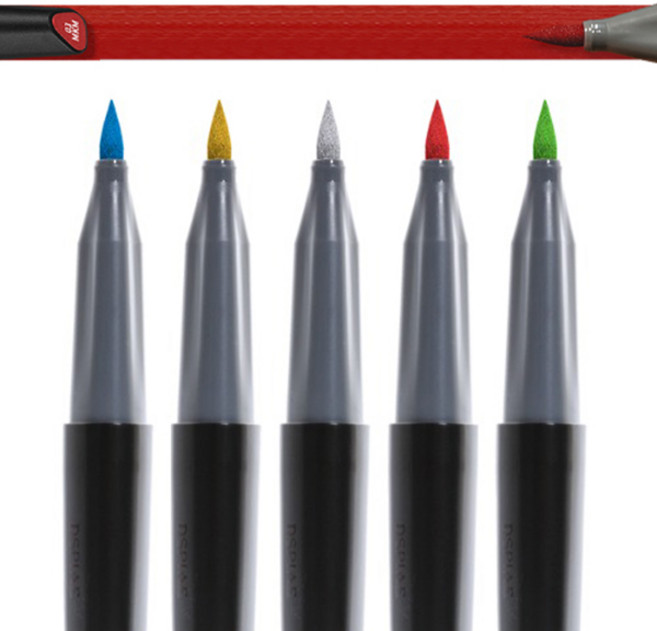 DSPIAE 디스파이어 소프트팁 수성마커 메탈릭 컬러 [MKM-01~08], MKM-02 메탈릭 실버, 1개