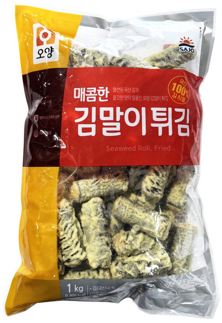 원하프매콤김말이1kg알뜰, 1kg, 5개