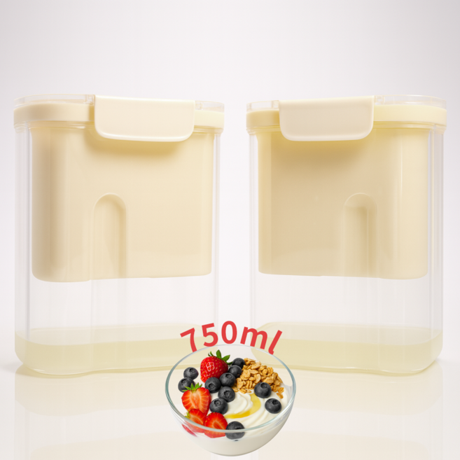 코지키친 750ml 유청분리기 요거트메이커 그릭요거트 만들기, 1개