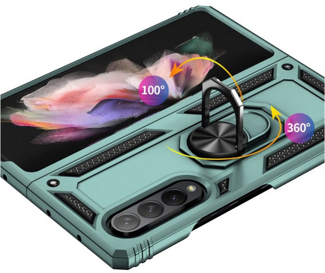 갤럭시폴드3 메탈핑거링 범퍼케이스