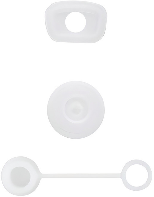 금깨비 텀블러 흘림방지 빨대마개 + 흘림스토퍼 + 누출스토퍼 세트, 투명, 1세트